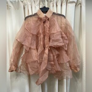 Ruffle Sheet Blouse